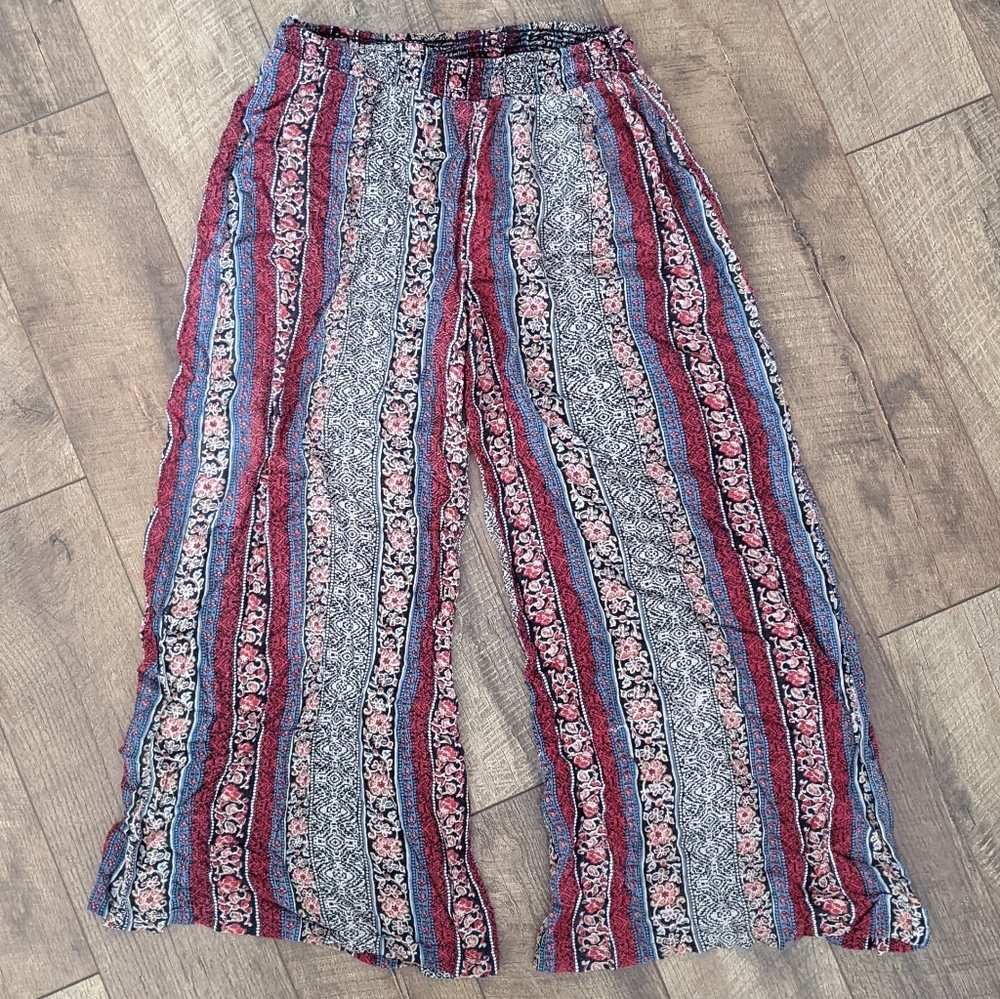 Maison Coupé Wide Leg Hippie Palazzo Pant